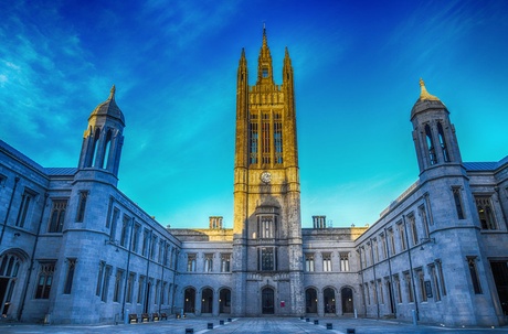 Fish-eye view of King's College