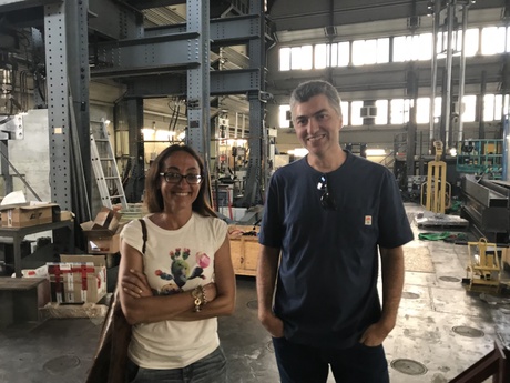 Professor Ornella Iuorio (left) and Dr Alireza Bagheri