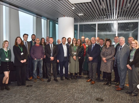 Group shot of all the roundtable attendees