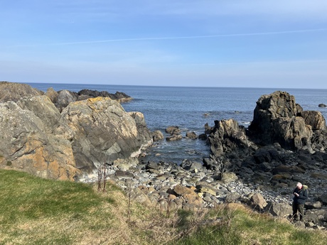 Professor John Parnell in Portsoy