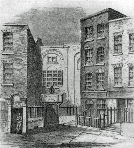 The Music Hall in Fishamble Street, Dublin, where Messiah was first performed