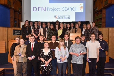 Project SEARCH team, graduates and partner organisation representatives
