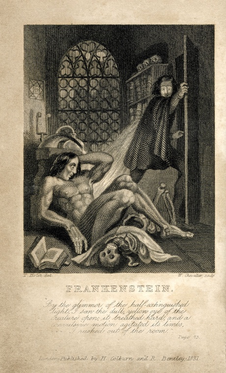 Frankenstein artwork