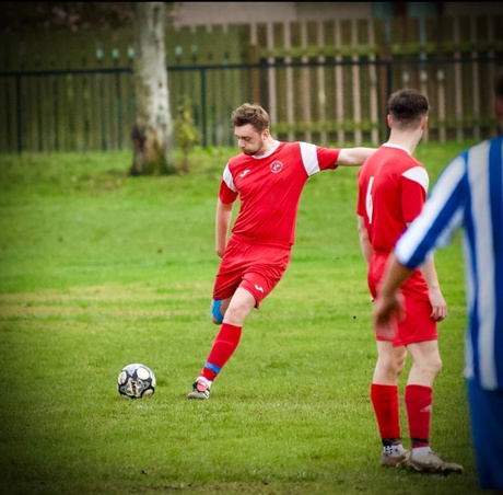 Matthew playing football