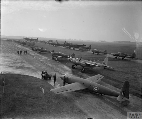 A Tiger Moth Plane, which Fraser learnt to fly when she was working for the Air Ministry in London.