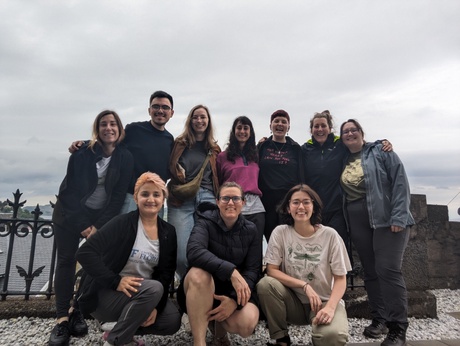 a photo of the research team involved in the project