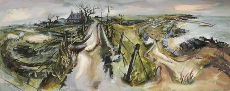 Kate Downie, "From the Hills to the Sea", 1996. &copy; the artist. Photo credit: Aberdeenshire Museums Service