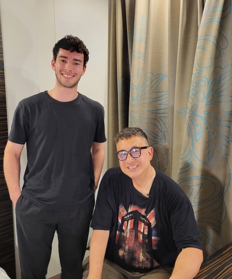 FVC Student Andrew Fleming and Film Critic Frank Djeng