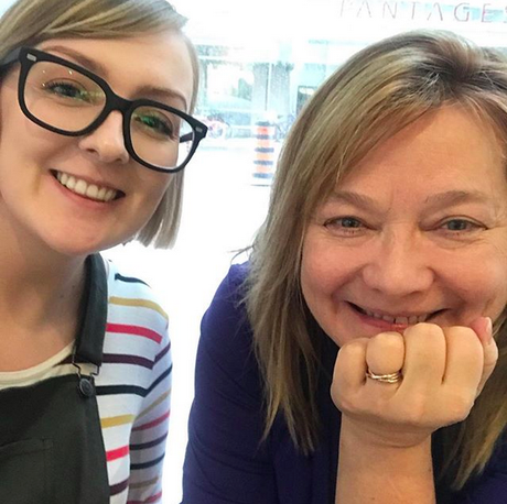 Dr Heidi Gardner with Professor Imogen Coe, Ryerson University