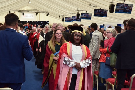 The academic procession