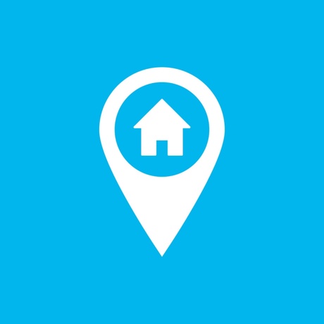 graphic with icon of house