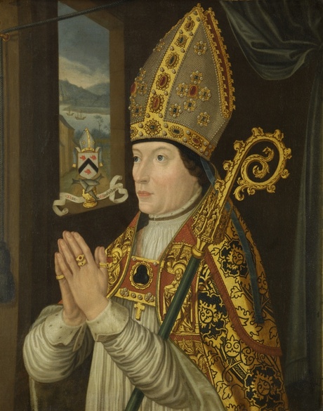 A painting of Bishop Elphinstone