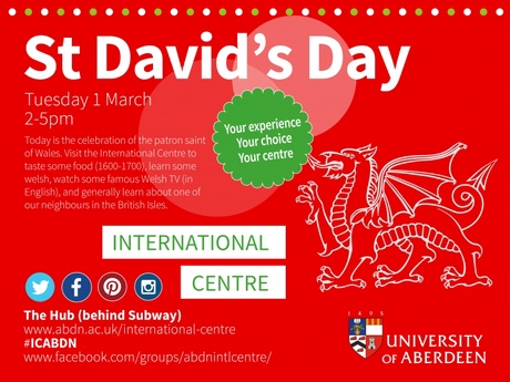 St David's Day poster