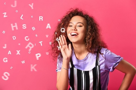 Woman speaking