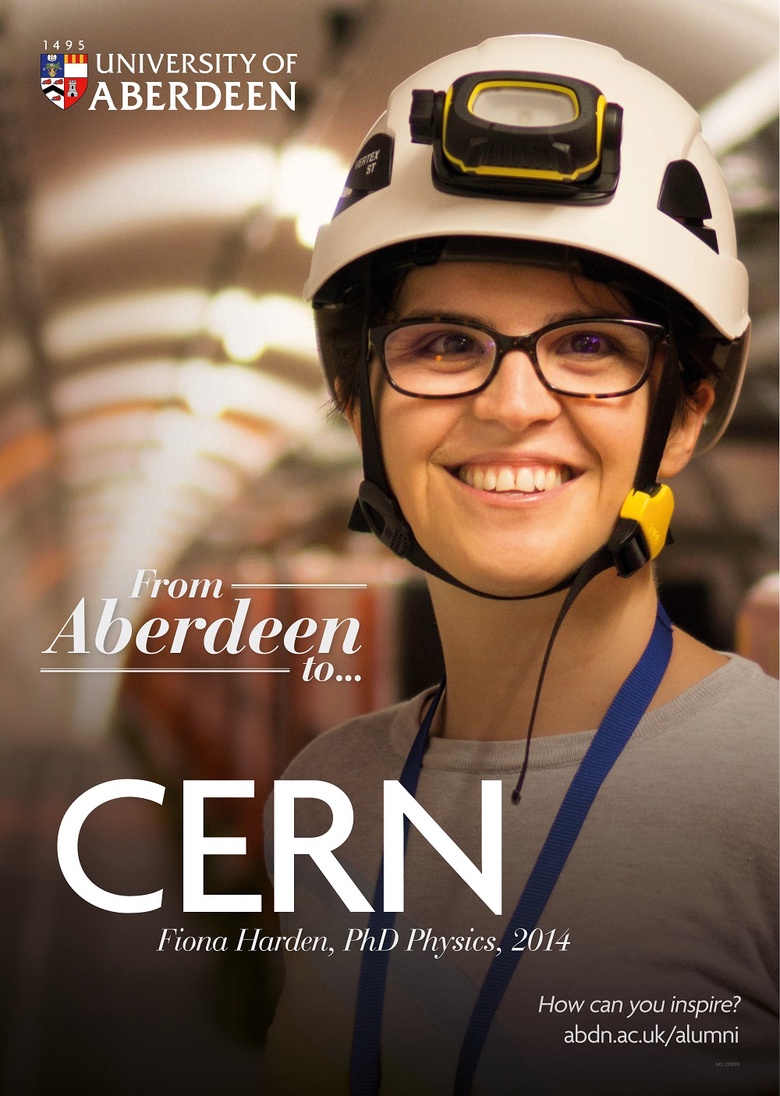 From Aberdeen to CERN - Fiona Harden