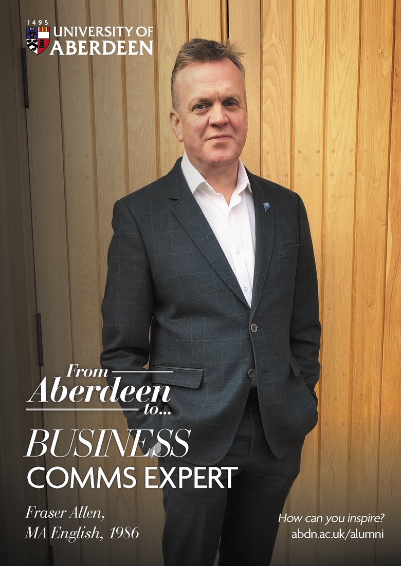 From Aberdeen to Business Comms Expert - Fraser Allen