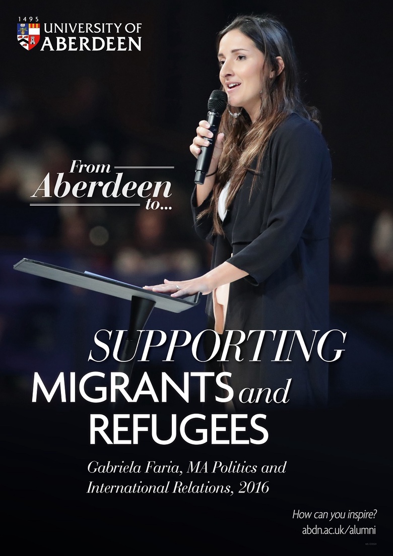 From Aberdeen to Supporting Migrants & Refugees - Gabriela Faria