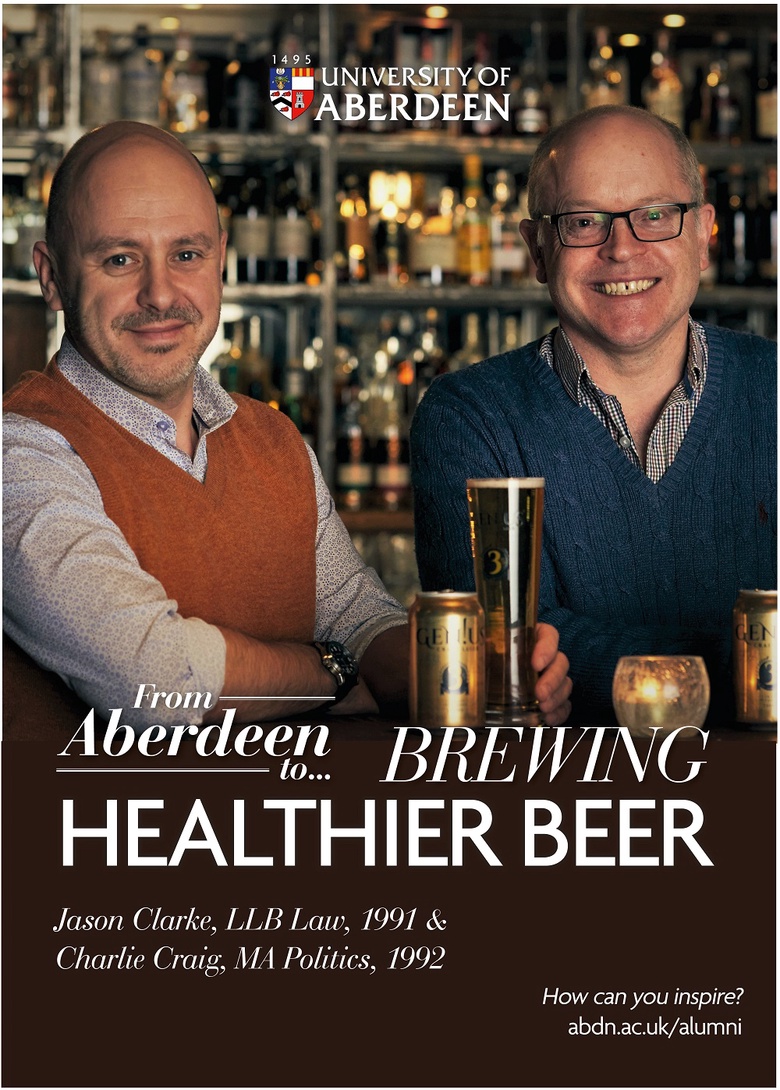 From Aberdeen to Brewing Healthier Beer - Jason Clarke & Charlie Craig