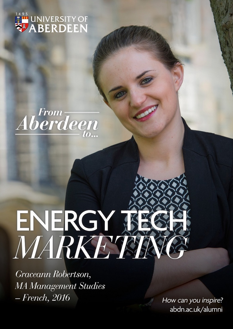 From Aberdeen to Energy Tech Marketing - Graceann Robertson
