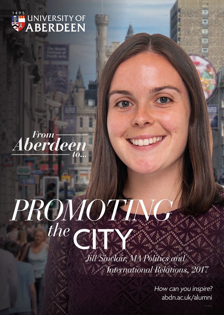 From Aberdeen to Promoting the City - Jill Sinclair