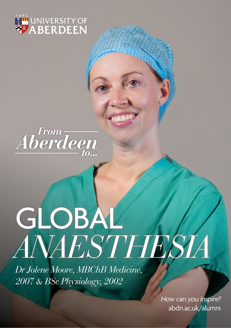 From Aberdeen to Global Anaesthesia - Dr Jolene Moore