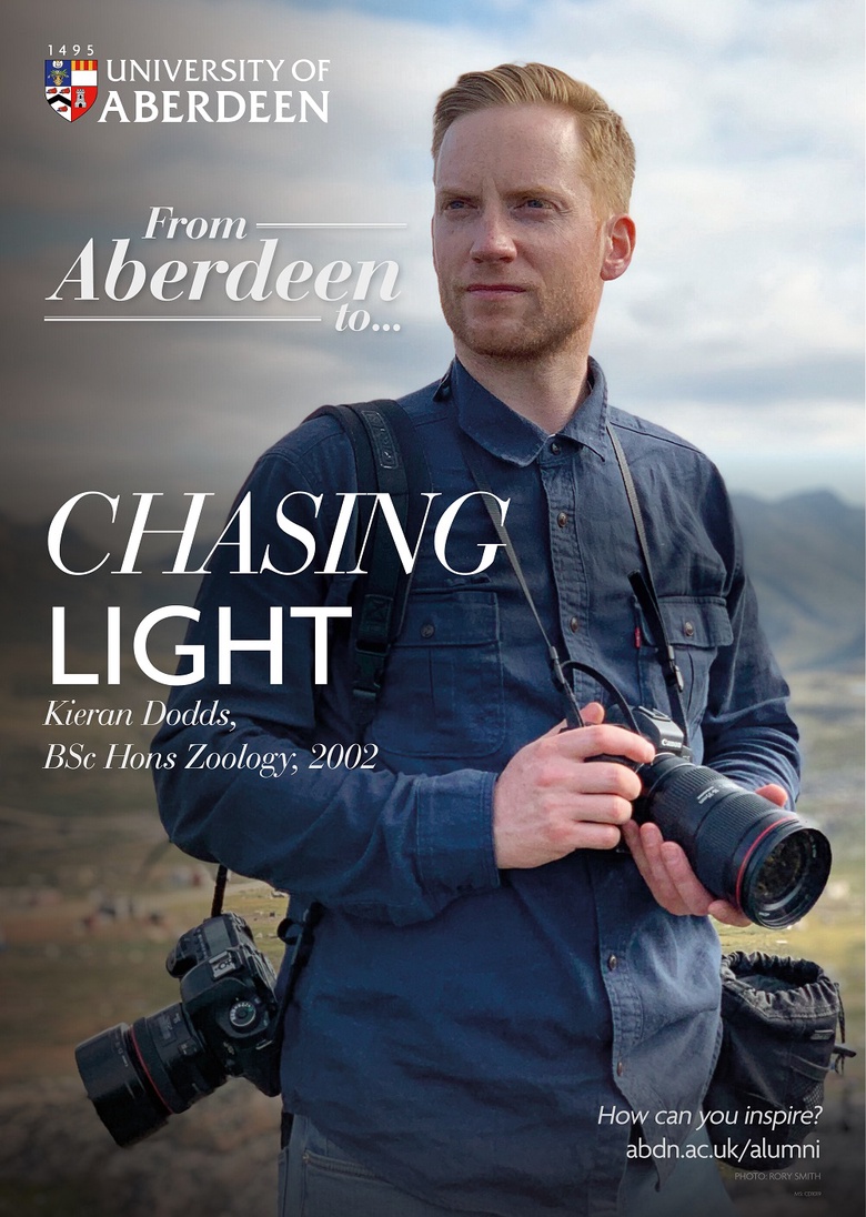 From Aberdeen to Chasing Light - Kieran Dodds (photo credit: Rory Smith)