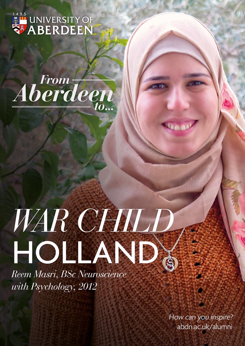 From Aberdeen to War Child Holland - Reem Masrii