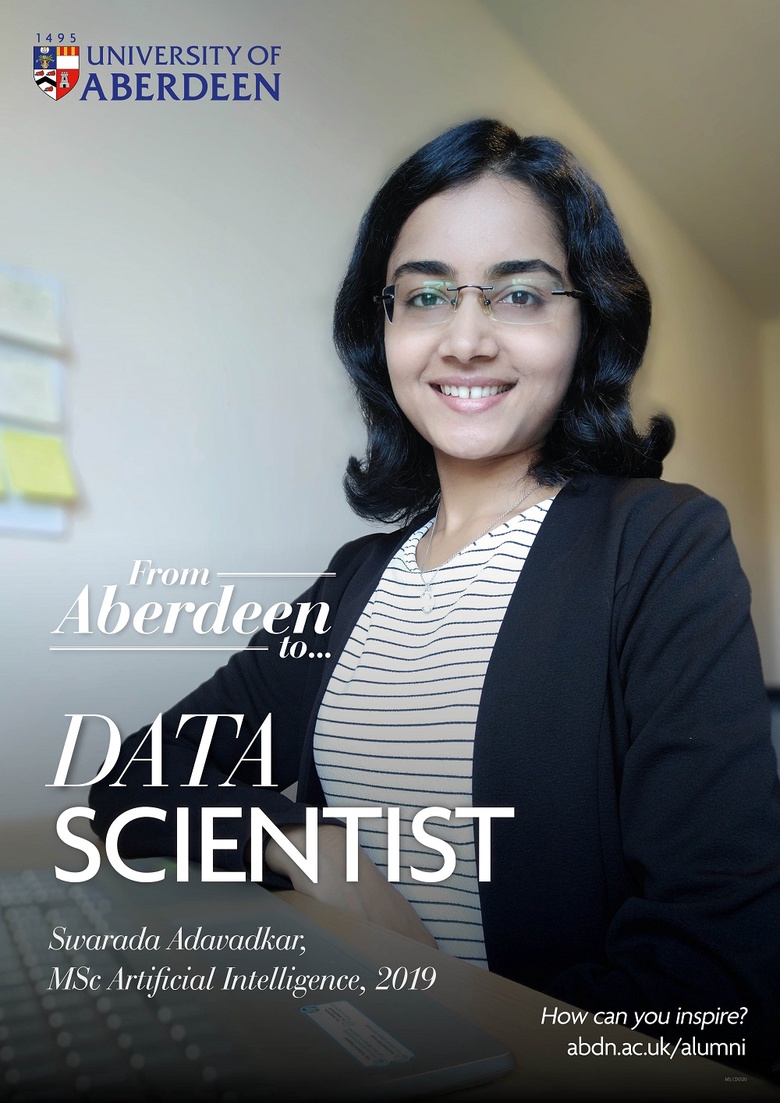 From Aberdeen to Data Scientist - Swarada Adavadkar