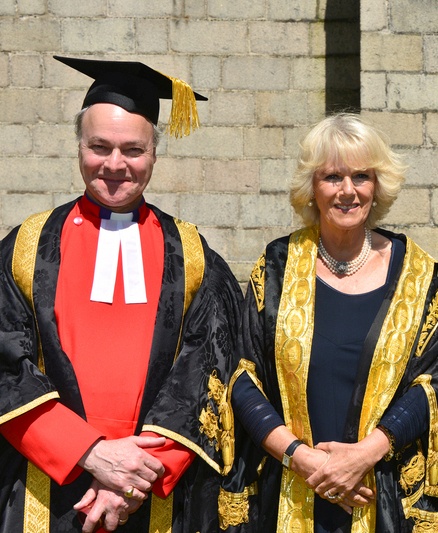 Pro-Chancellor Ian Torrance with HRH the Duchess of Rothesay