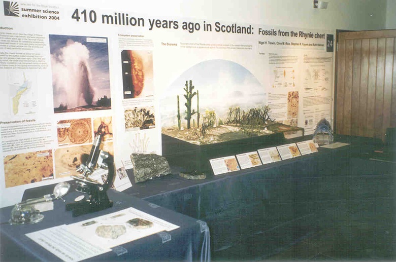 View of the exhibit from the left.