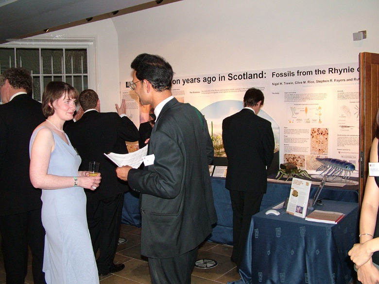 One of the evening functions attended by fellows of the Royal Society.