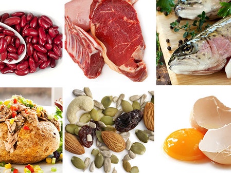 Meat, cheese and other protein sources