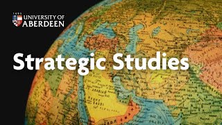 Banner for the Strategic Studies program
