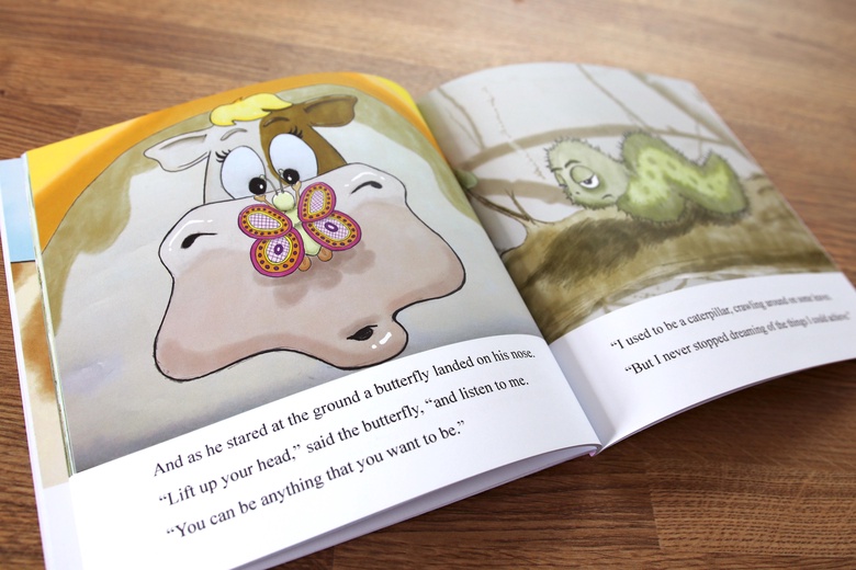 Illustrations from the Dream can come MOO book
