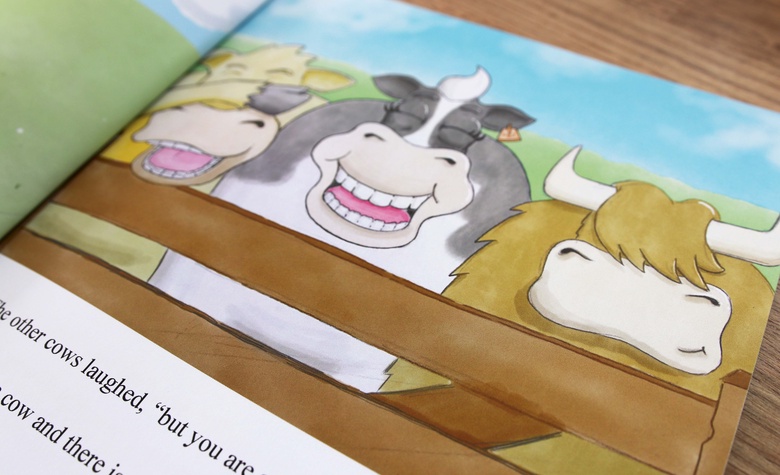 Illustrations from the Dream can come MOO book