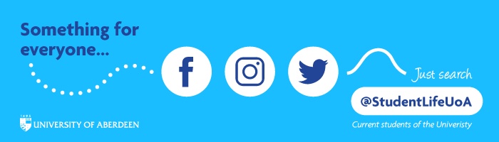 Something for everyone - Facebook, Twitter and Instagram StudentLifeUoA channels at the University