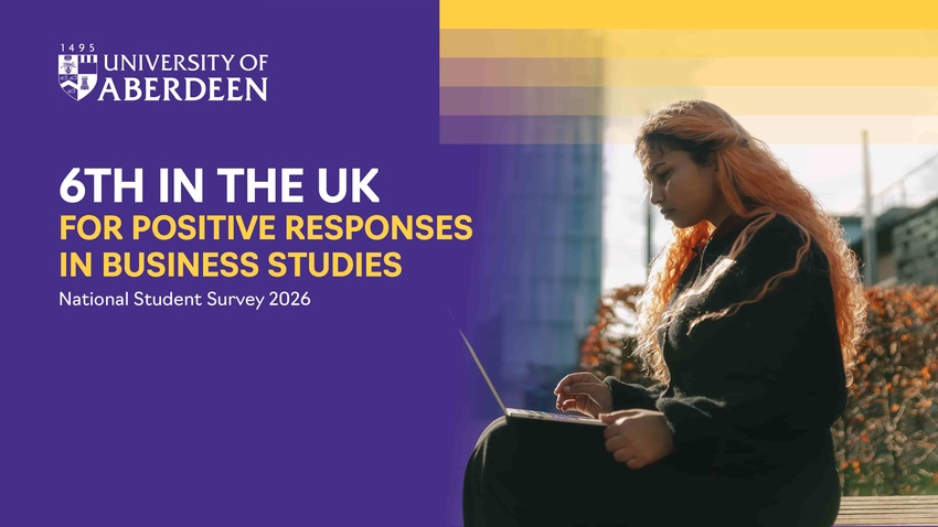 6th in the UK for Positive Responses in Business Studies by the National Student Survey 2026