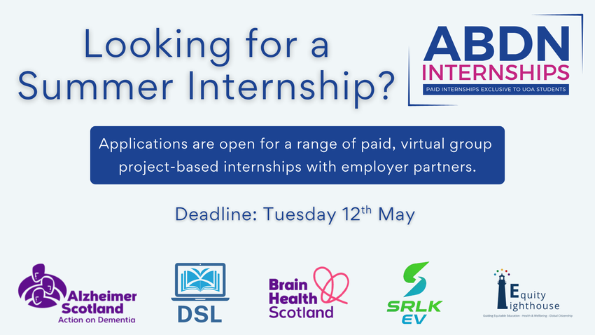 ABDN Group Virtual internships - Summer 2026