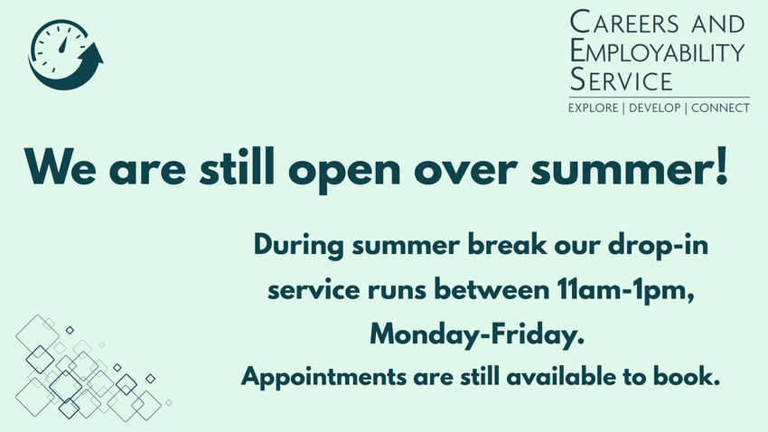 Summer opening hours
