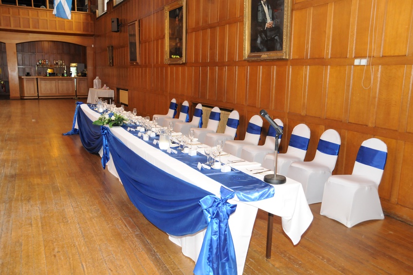 Top Table Set Up