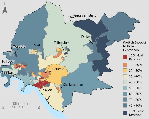 Clackmannanshire deprivation
