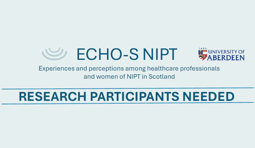 Recruitment now live for ECHO-S NIPT study!