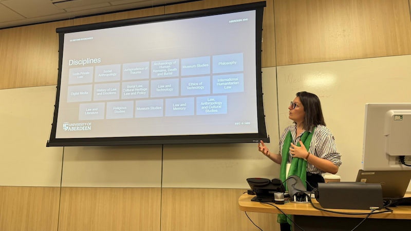 Death &amp; Law project presented at the Critical Legal Conference 2025