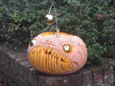 Angler Fish Pumpkin