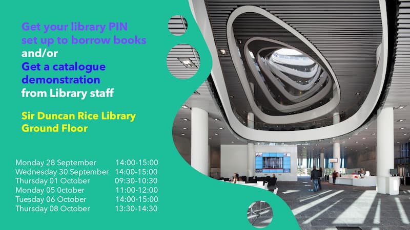 Library drop-in sessions