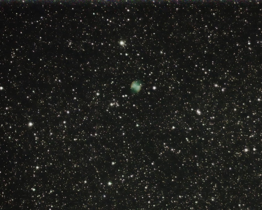 2026 winner - Jep Jeyachandran: Dumbbell Nebula (M27)