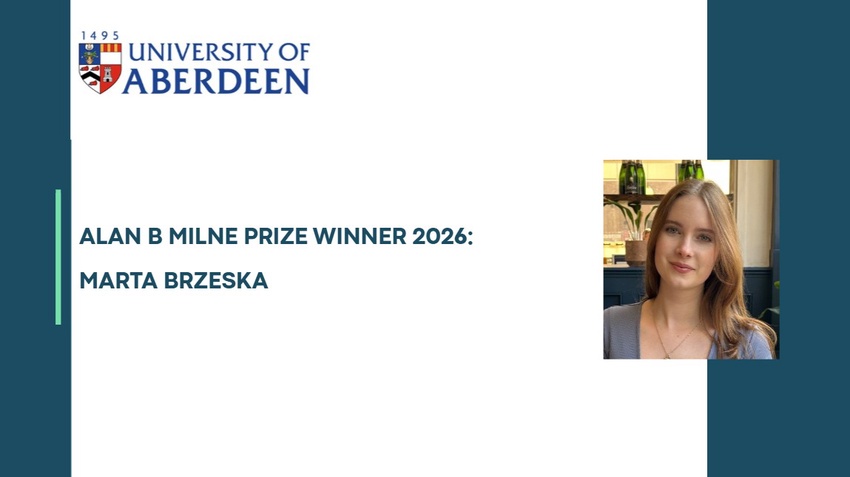 Alan B Milne Prize Winner 2026: Marta Brzeska