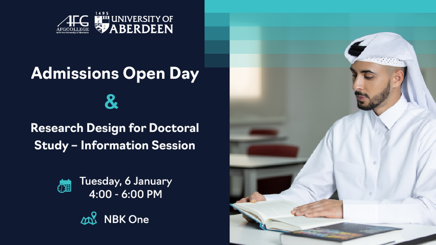 Admissions Open Day & Research Design for Doctoral Study - Information Session