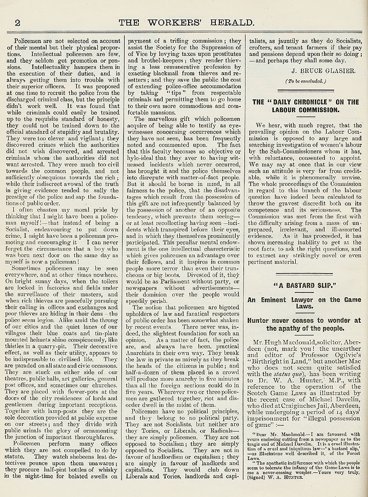 RAD038, Men who are not Socialists, The Police