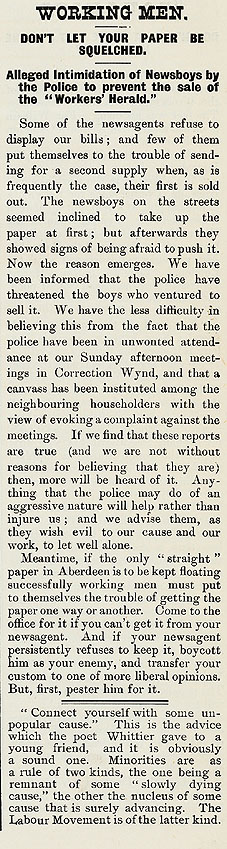 RAD038, Men who are not Socialists, The Police